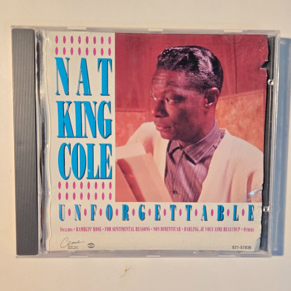 Nat King Cole, Unforgettable CD. U-Pick CD's! Bundle Any 3 For $15